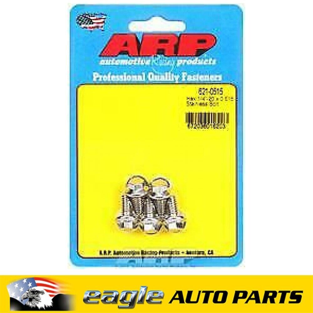 ARP 1/4 -20 X 0.515 HEX Stainless Steel BOLTS # 621-0515