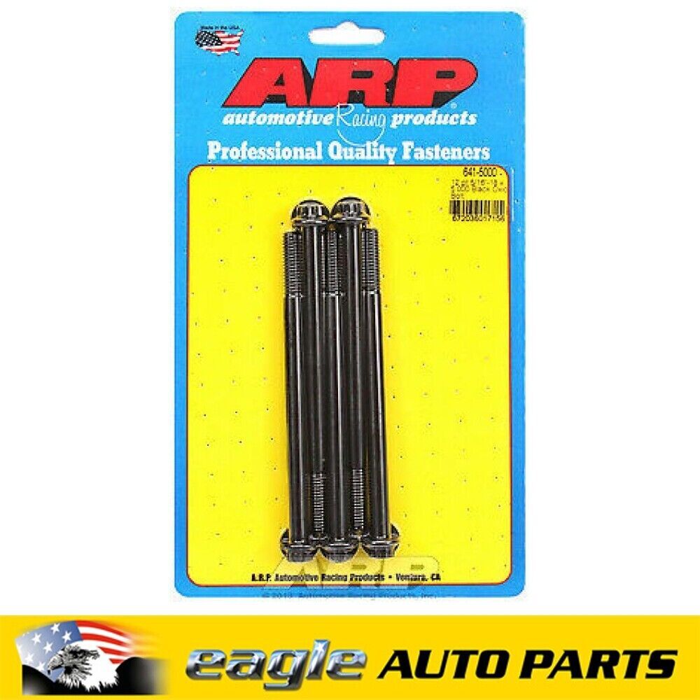 ARP 5/16" -18 X 5.000 in  12PT BLACK OXIDE  Pack of 5   # 641-5000