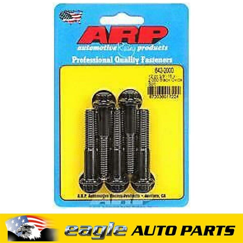 ARP 12-Pt Head Black Oxide 3/8".-16 RH Thread 12000". UHL, Set of 5 # 642-2000