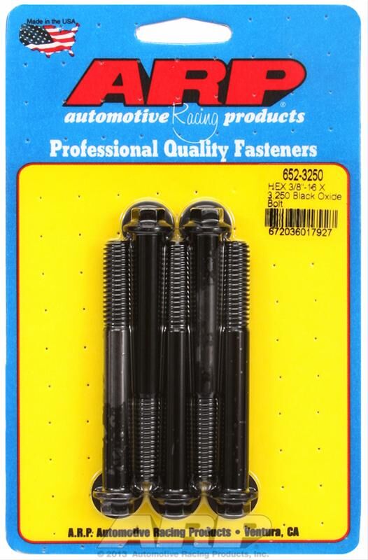 ARP Chromoly Bolts 3/8 in.-16 RH Thread, 3.250 in # 652-3250