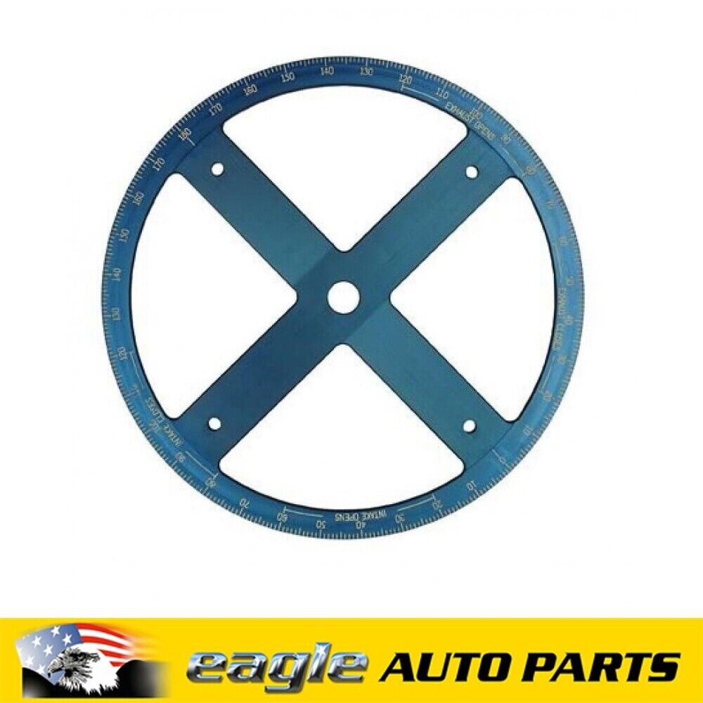 PROFORM Professional Degree Wheel, Aluminum, Blue, 16 in. Diameter # 67490