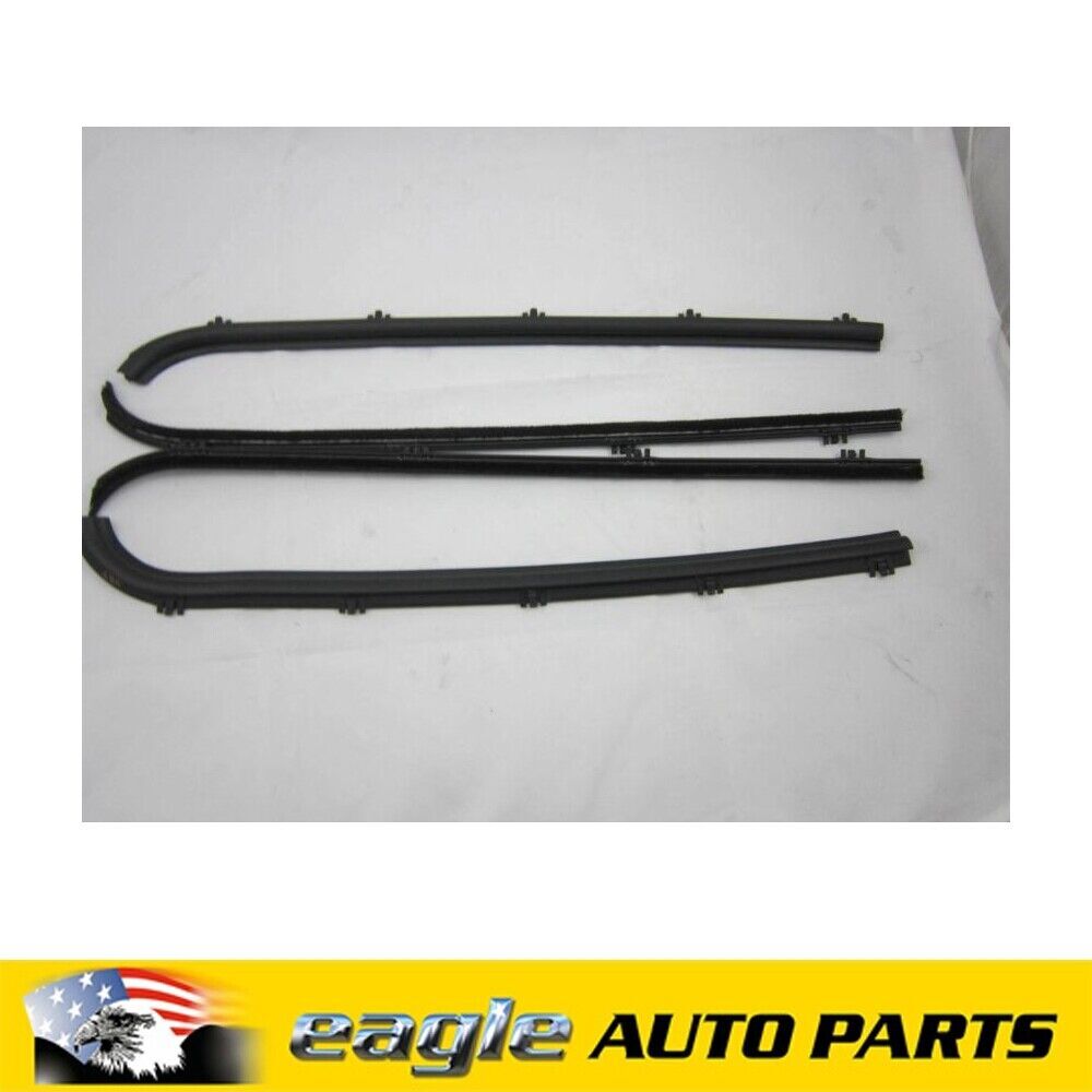 FORD F150 F250 F350 DOOR WEATHERSTRIPS 1987 - 1992 # 67686970F150
