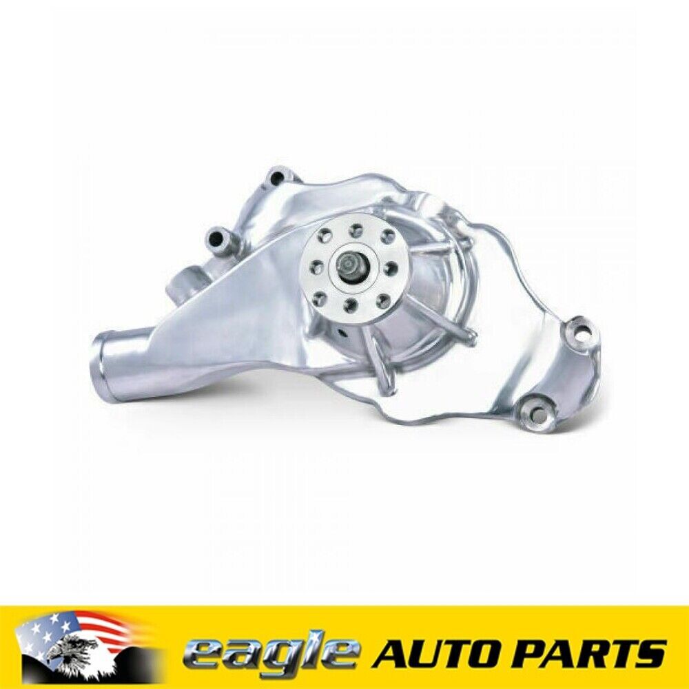 Chev 396 427 454 502 V8 High Flow Polished Short Nose Alloy Water Pump # 68242