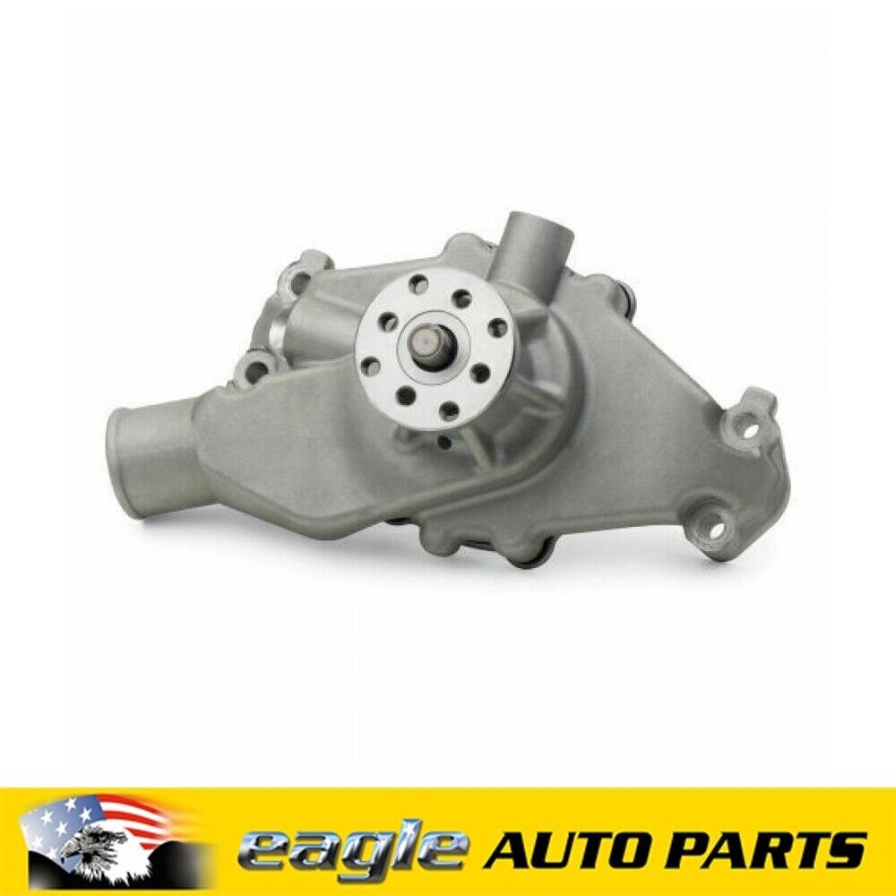 Chev 283 307 327 350 383 400 V8 High Flow Short Nose Alloy Water Pump # 68245