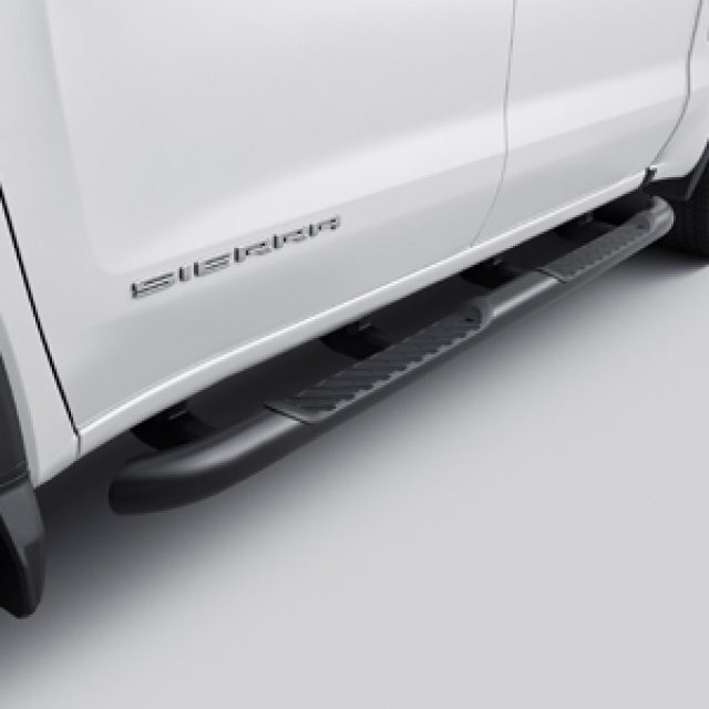 CHEVROLET SILVERADO 1500 SIDE STEP KIT BLACK GENUINE GM 2020 - 2023 # 84011355