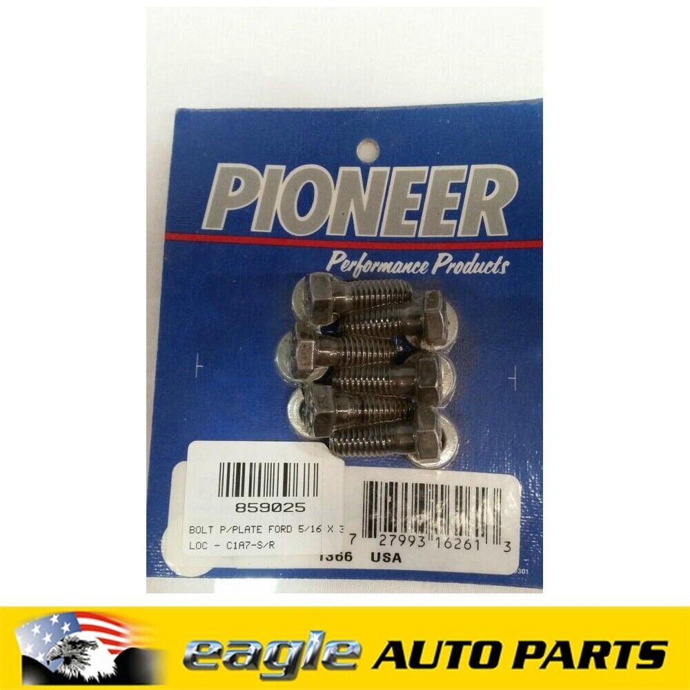 PIONEER CLUTCH PRESSURE PLATE BOLT KIT 5/16in X 3/4in FORD # 859025
