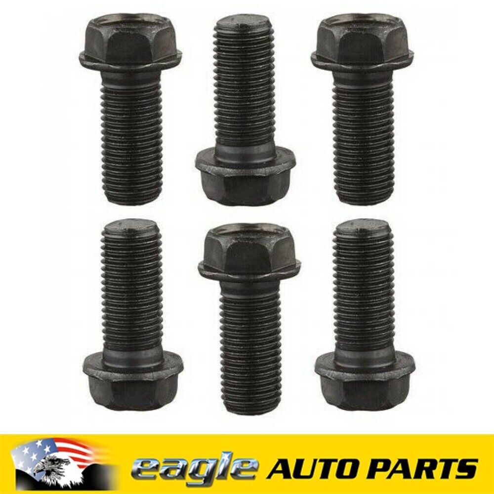 Chev 350 Small Block Late Style Flywheel Bolts 1pce 1986 Up # 859030