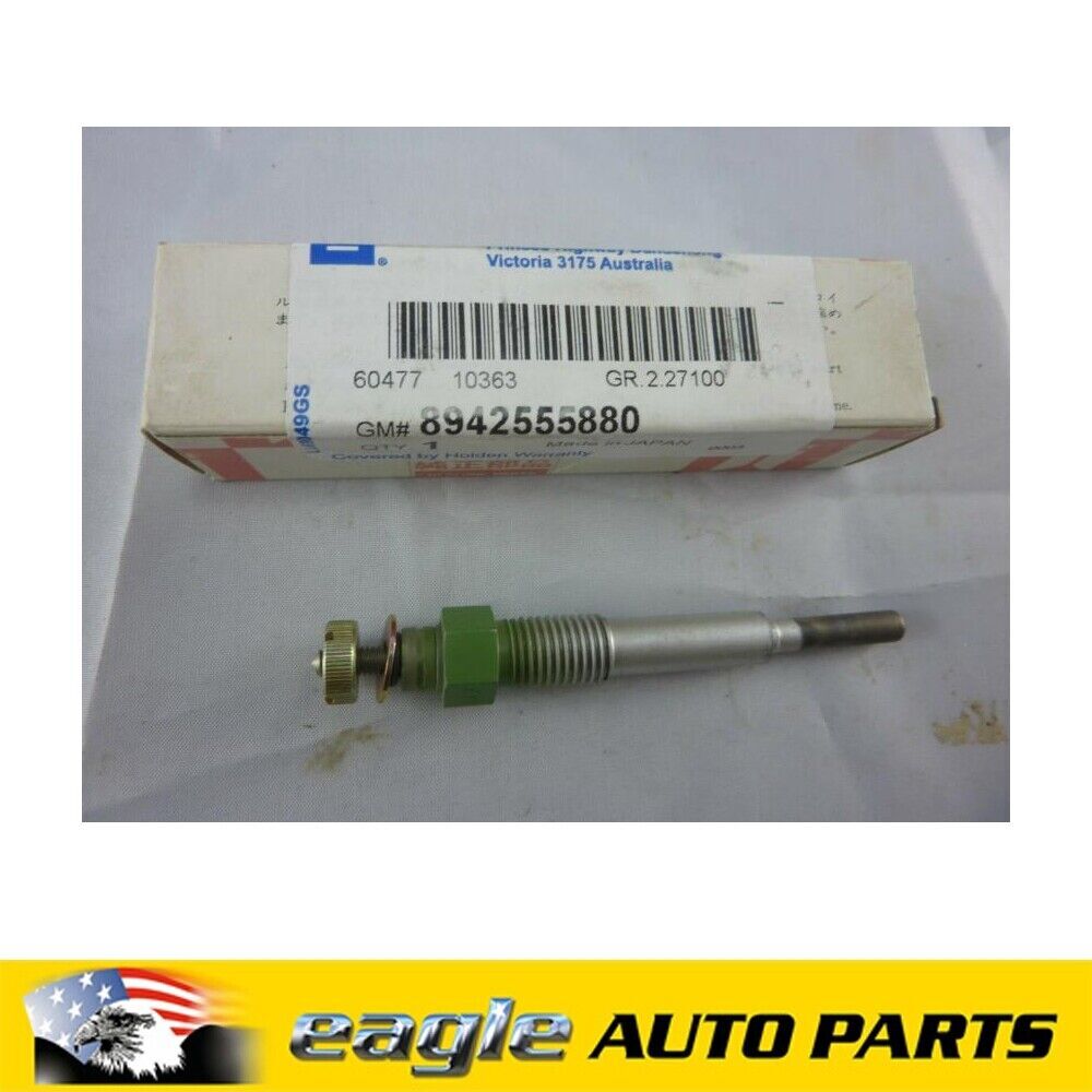 HOLDEN RODEO JACKAROO GLOW PLUG SUITS C223 DIESEL ENGINES NOS # 8942555880