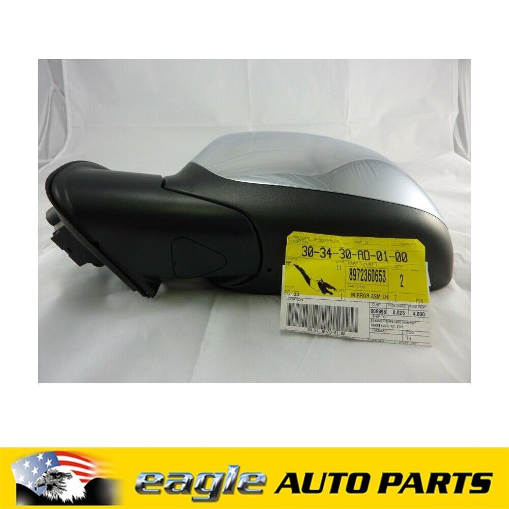 HOLDEN RA RODEO 2003 > LEFT HAND ELECTRIC DOOR MIRROR NOS GENUINE # 8972360653