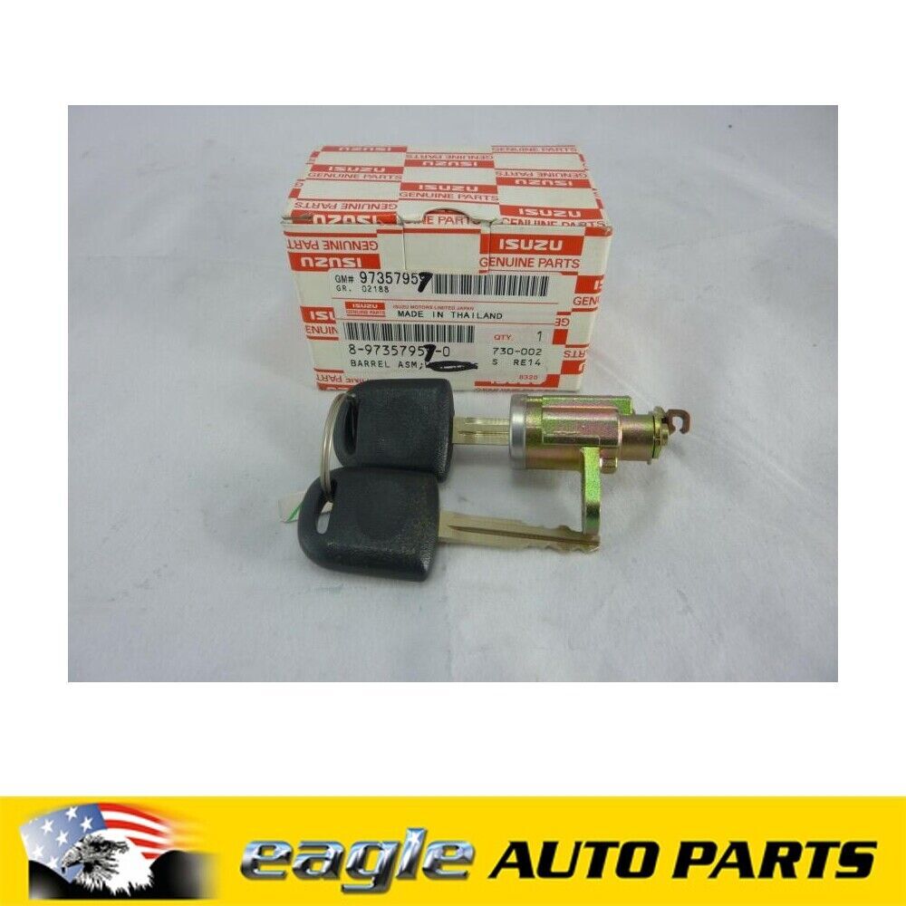 HOLDEN RA RODEO 03 - 06 SPARE WHEEL COVER BARREL & KEY NOS GENUINE # 8973579570