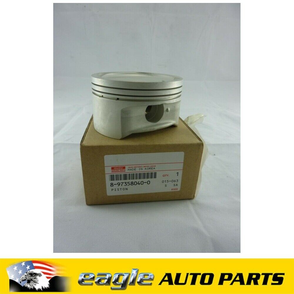 HOLDEN RA03 RODEO 03 - 06 6VE1 STD PISTON GRADE A NOS GENUINE # 8973580400