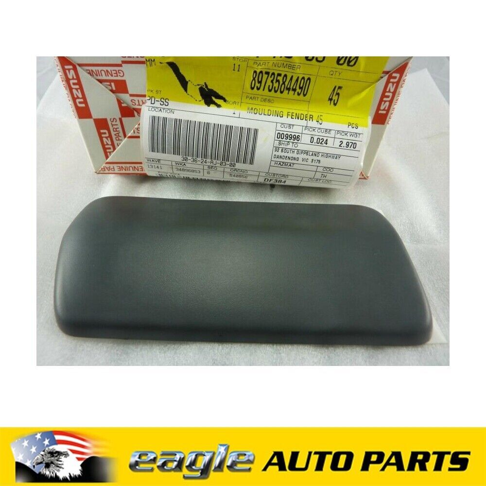 HOLDEN RA RODEO 02 03 SPACE CAB REAR TUB MOULDING NOS GENUINE # 8973584490