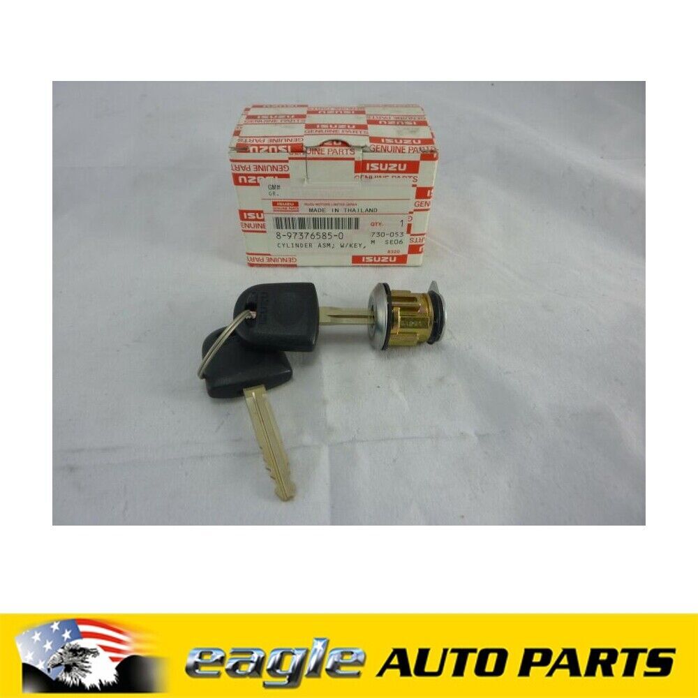 HOLDEN RA RODEO 03 - 06 SPARE WHEEL COVER BARREL & KEY NOS GENUINE 8973765850