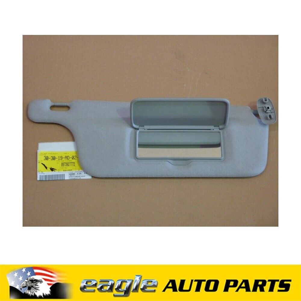 HOLDEN FRONTERA 99 - 02 RIGHT HAND SUN VISOR GREY NOS GENUINE # 8973927772