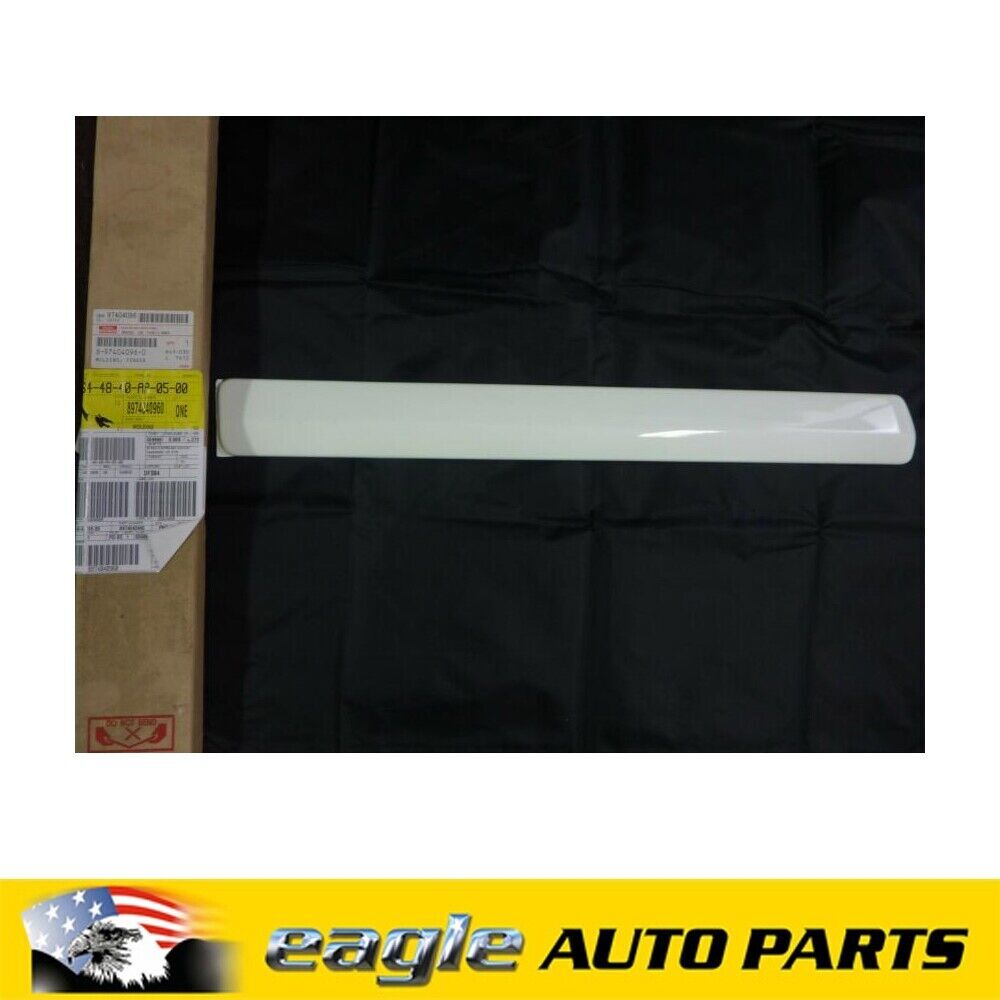 HOLDEN RA RODEO R/H REAR REGULAR CAB TUB MOULD ALPINE WHITE NOS # 8974040960
