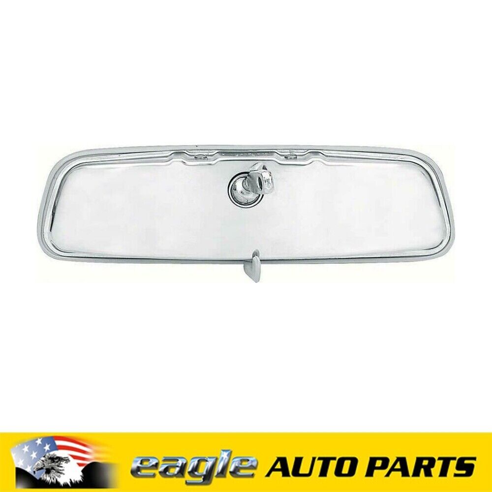 CHEV NOVA 62 - 67 CHROME INNER REAR VIEW MIRROR 8" # 916177