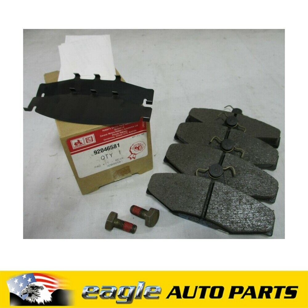 HOLDEN COMMODORE VN VQ VP VR VS REAR BRAKE PADS GENUINE NOS DB1086 # 92046581