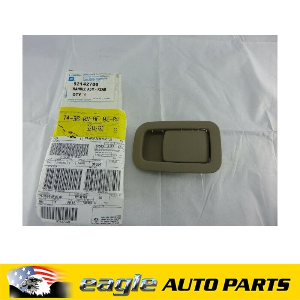 HOLDEN COMMODORE VT - VY REAR SEAT HANDLE SHALE NOS GENUINE # 92142780