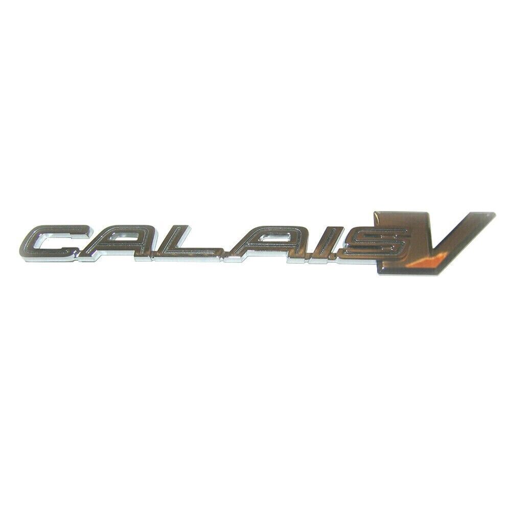 Holden VE Commodore Calais V Boot Badge Chrome Genuine GM 92238536