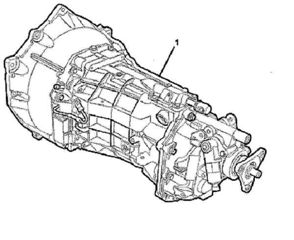 VE Commodore V8 LS Engine TR6060 2nd Design 6 Speed Manual Gearbox  # 92255507