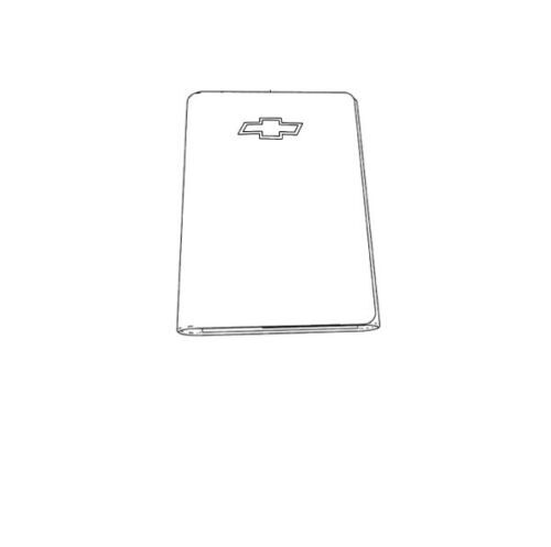 CHEVROLET SILVERADO 2020 - 2023 OWNERS MANUAL COVER GENUINE GM # 95711631