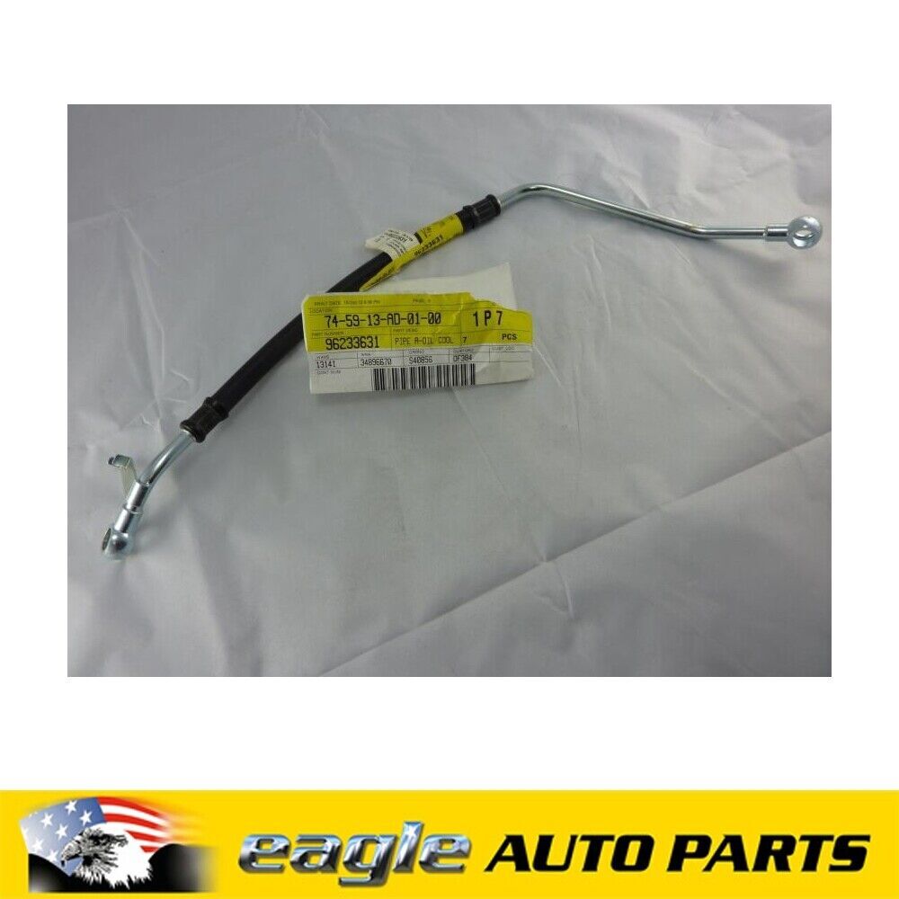 DAEWOO LEGANZA 97 - 02 OIL OUTLET PIPE AUTO TRANS NOS GENUINE # 96233631