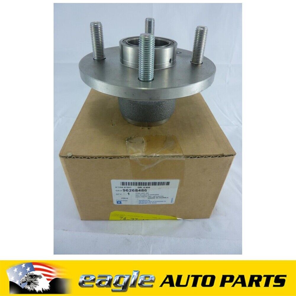 DAEWOO NUBIRA 2 RIGHT REAR HUB ASSEMBLY 00 - 03 NOS GENUINE # 96268486