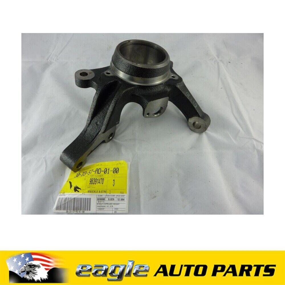 DAEWOO NUBIRA 01 - 03 RH FRONT KNUCKLE & HUB NOS GENUINE # 96391470