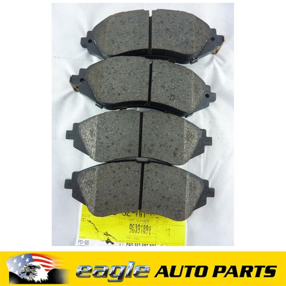 DAEWOO NUBIRA 00 - 03 FRONT DISC BRAKE PADS NOS GENUINE # 96391891