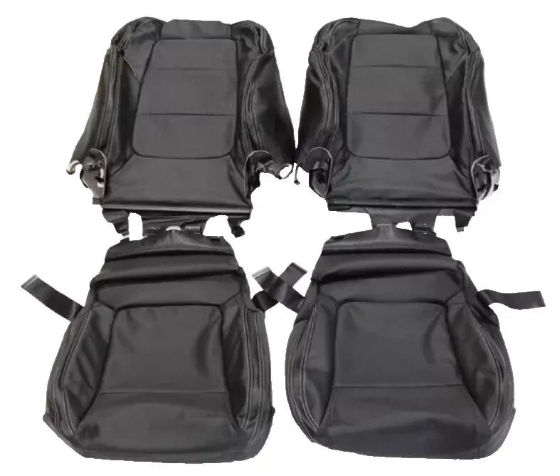 HOLDEN VF COMMODORE CALAIS V LEFT & RIGHT FRONT SEAT BACK & BASE TRIM COVERS