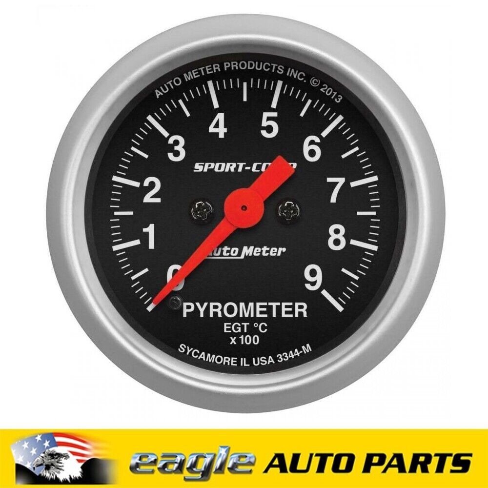 AUTOMETER SPORTS COMP GAUGE Pyrometer 0-900 Degrees C 2 1/16 in. # AU3344M