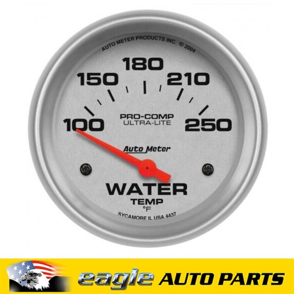 AutoMeter Ultra-Lite Analog Gauge Water Temperature # AU4437