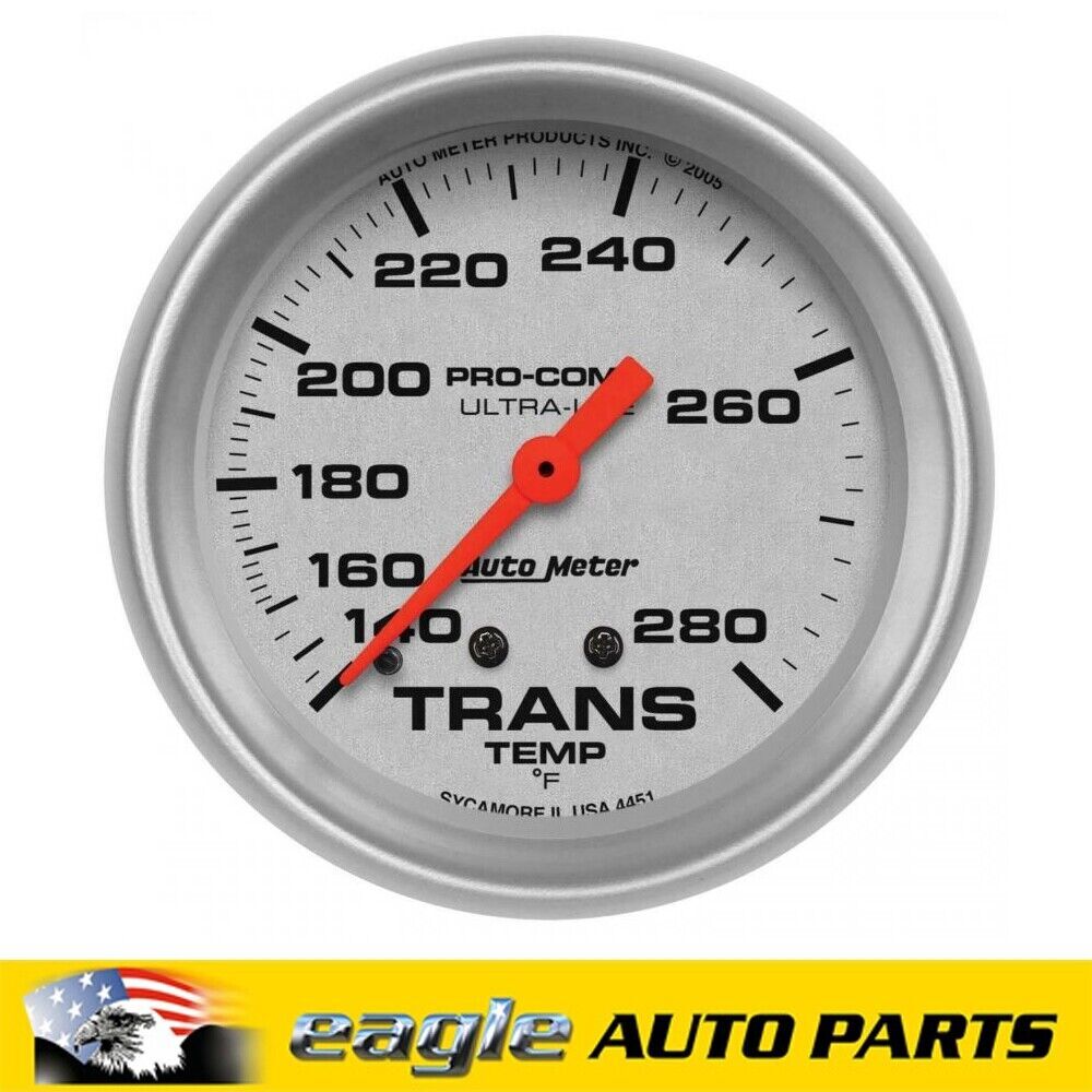 AutoMeter Ultra-Lite Analog Gauge Transmission Temperature 2 5/8 in # AU4451