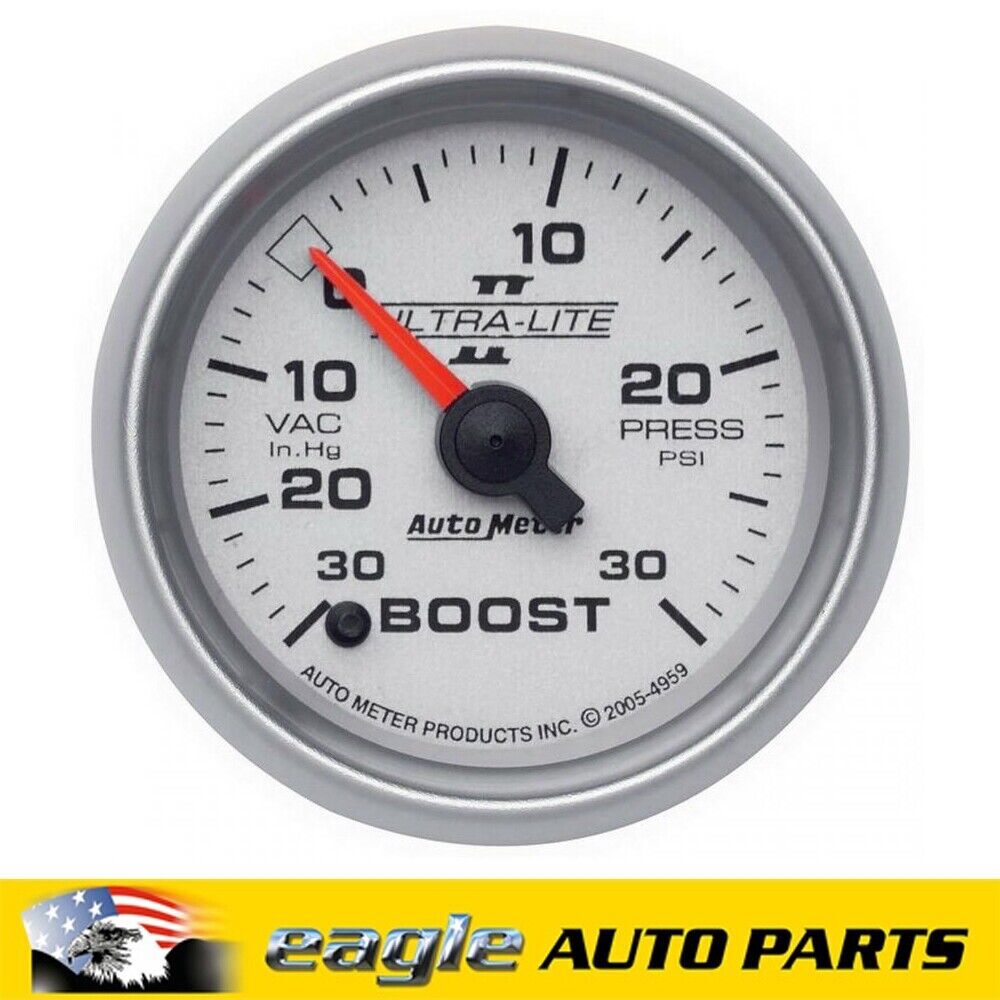 AutoMeter Ultra-Lite II Analog Gauge Boost/Vacuum 2 1/16" # AU4959
