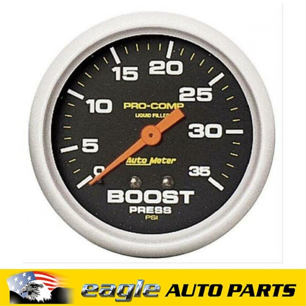 AutoMeter Pro-Comp Analog Gauge Boost Pressure 2 5/8" 0-35 psi # AU5404