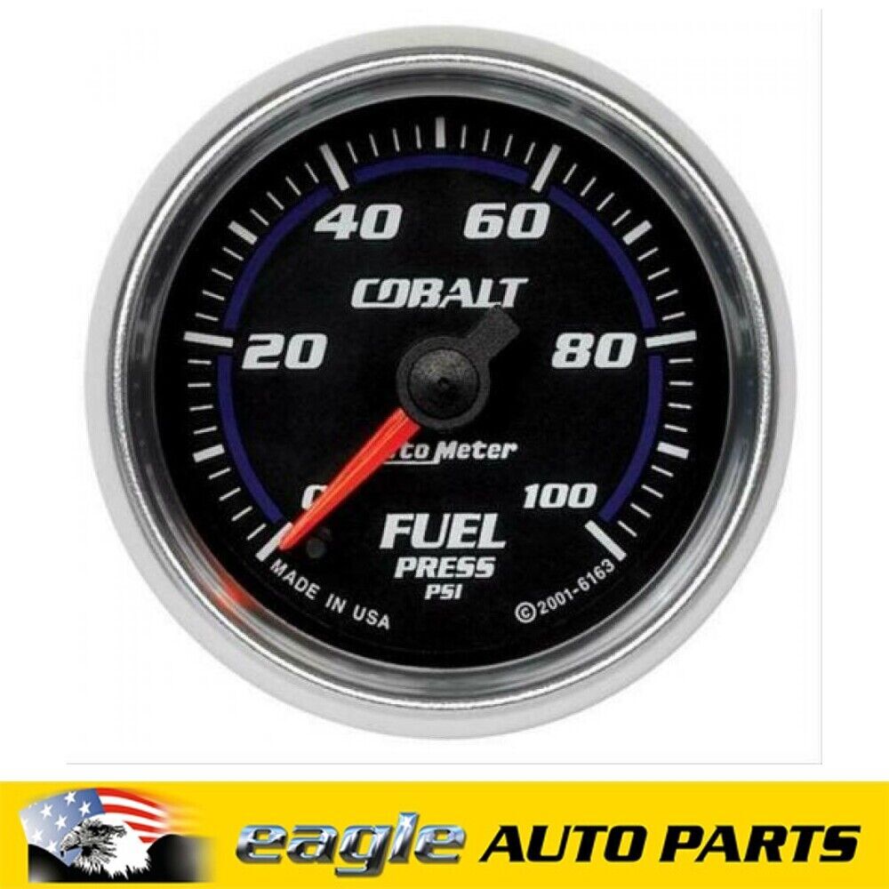 AutoMeter Cobalt Gauge Fuel Pressure 0-100 psi 2 1/16" # AU6163