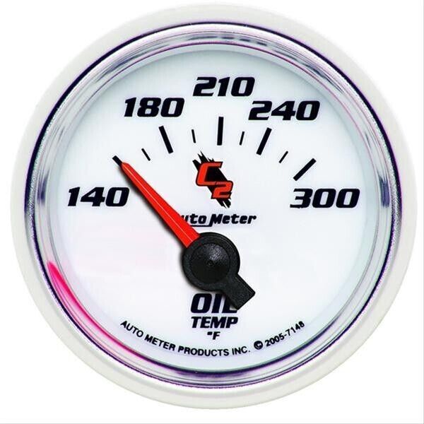 AutoMeter C2 Analog Gauge Oil Temperature 2 1/16 in # AU7148