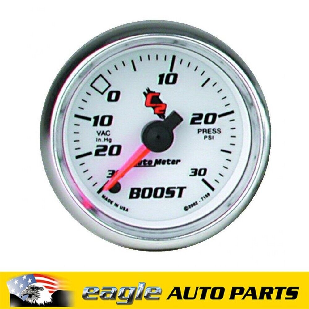 AutoMeter C2 Analog Gauge Boost / Vacuum 2 1/16" # AU7159