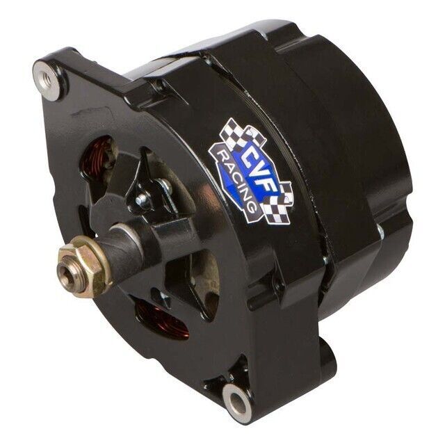 CVF Racing GM Chev Holden 1 Wire Black CVF 140 Amp Alternator # B-GM-1WIRE-140A