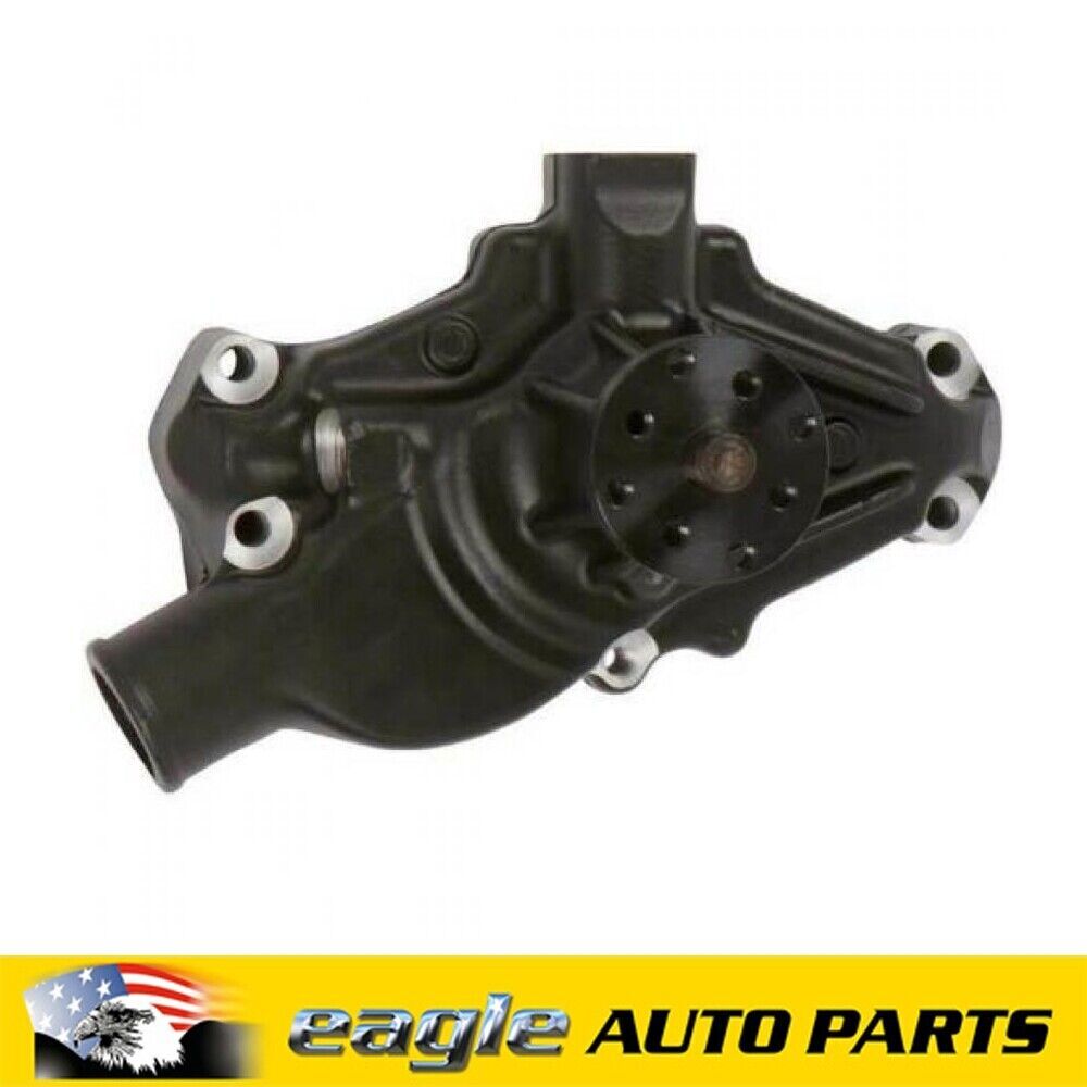 Chev 283 - 350 CVF Black Alloy Short Nose Water Pump # B-SBCS-WP