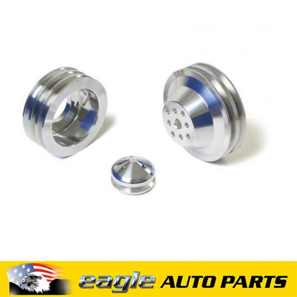 Chev 396 427 454 CVF Racing Billet Pulley Kit Short Water Pump # BBCS23KIT