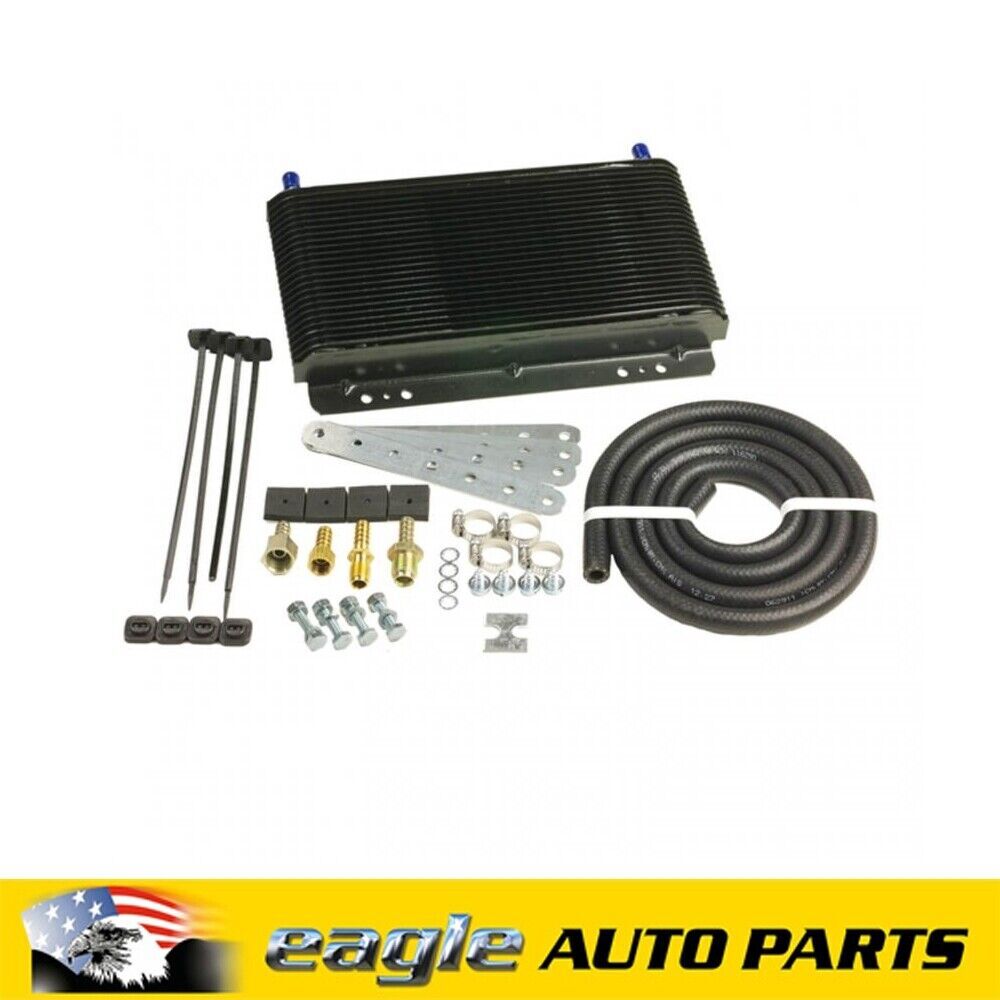 B&M Hi-Tek SuperCooler Small 9,800 BTU Oil Cooler 11" x 5 3/4" x 3/4" # BM70255