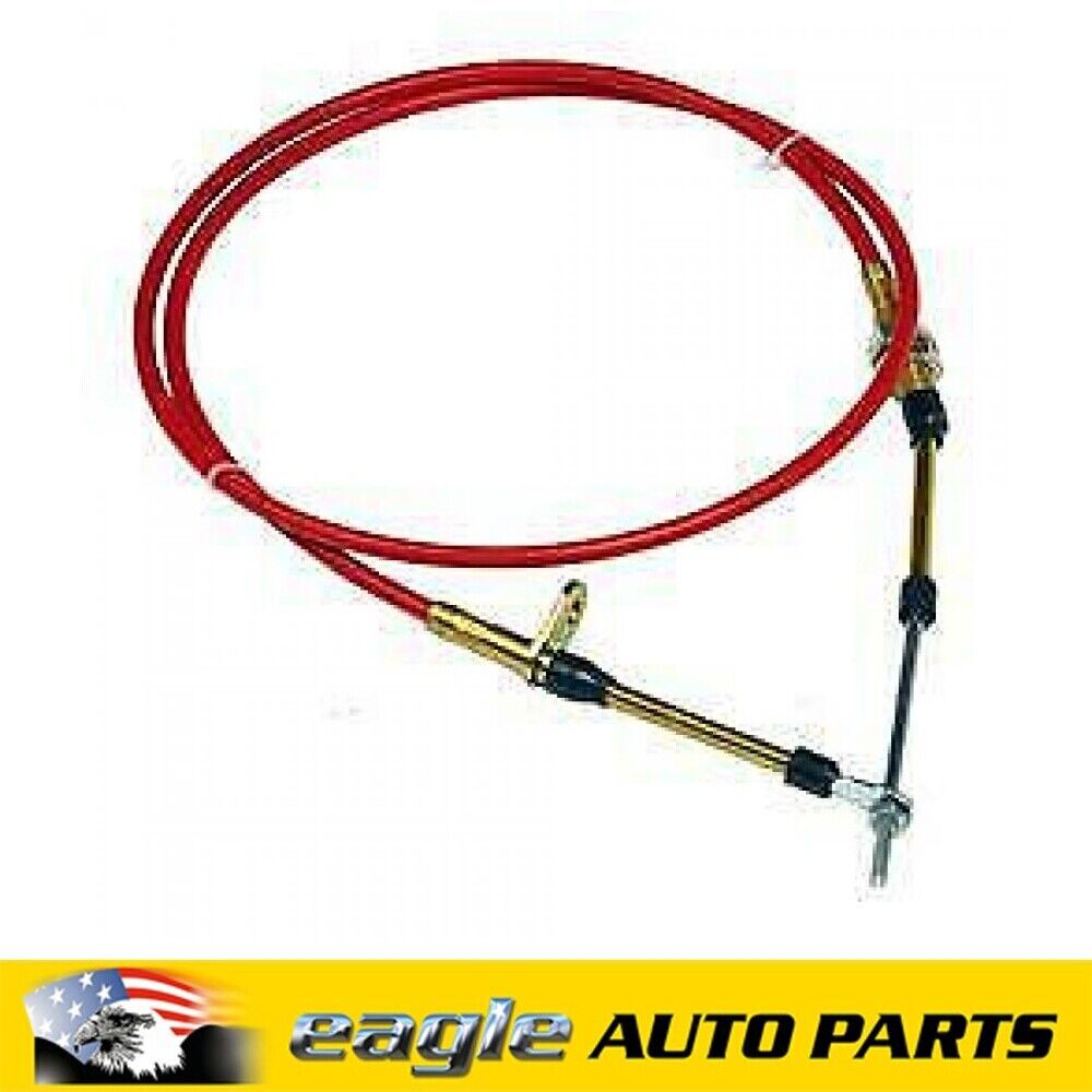 B&M Performance Shifter Cable 4 ft. Length Eyelet Threaded Ends # BM80604