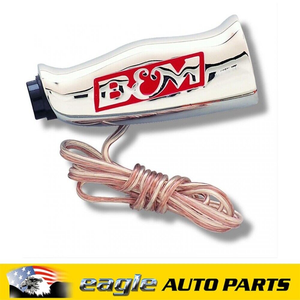 B&M Universal T Handle Shift Knobs with Button Switch # BM80659