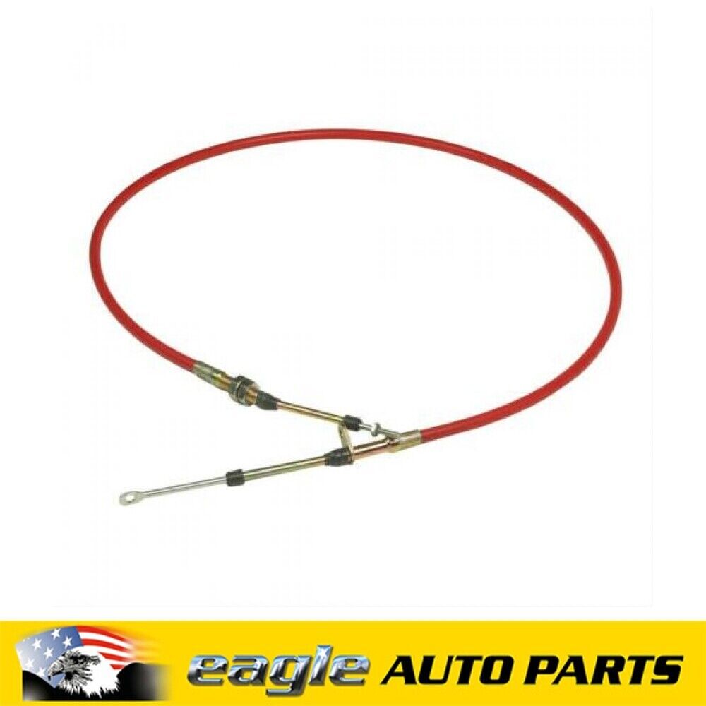 B&M Super Duty Race Shifter Cable 5 ft. Length Eyelet Threaded Ends # BM80833