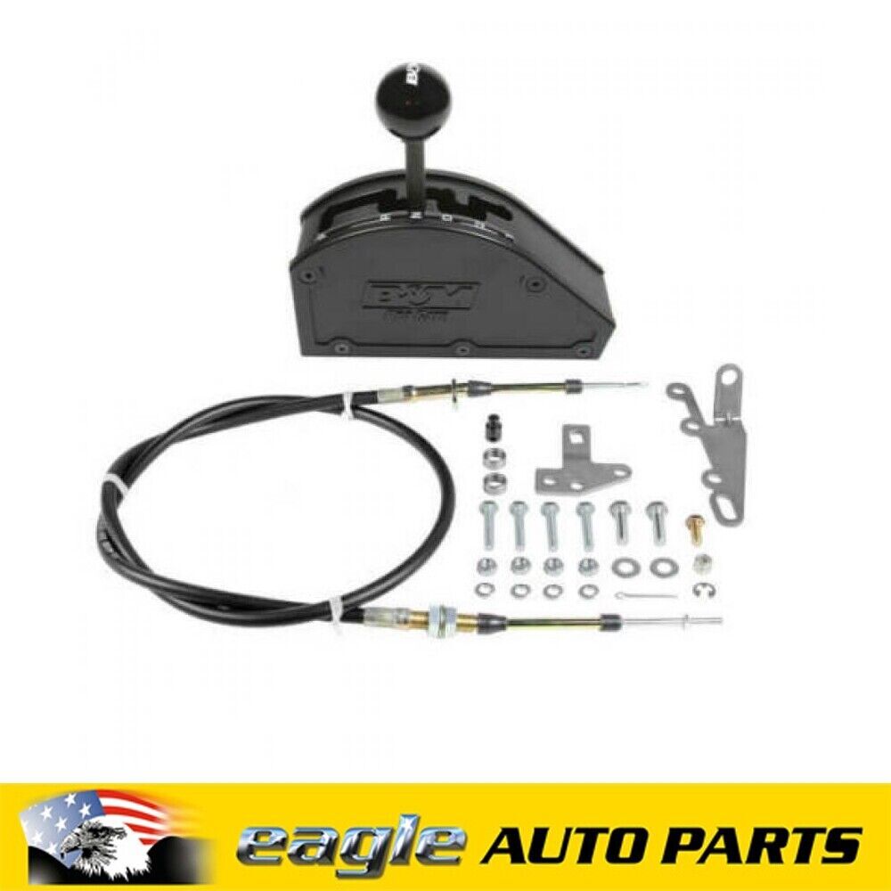 B&M Chev Holden T350 T400 Transmissions 3 Speed Black Pro Gate Shifter # BM80889