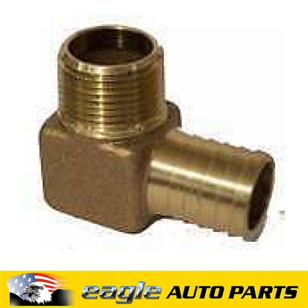 BRASS MALE ELBOW FITTING 3/8" HOSE TO 1/4" BSP # BME3814