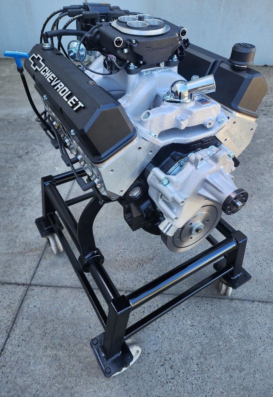 BluePrint Engines Chev 396 Small Block 485HP Stroker Crate Engine Sniper # BP3961CT-K1