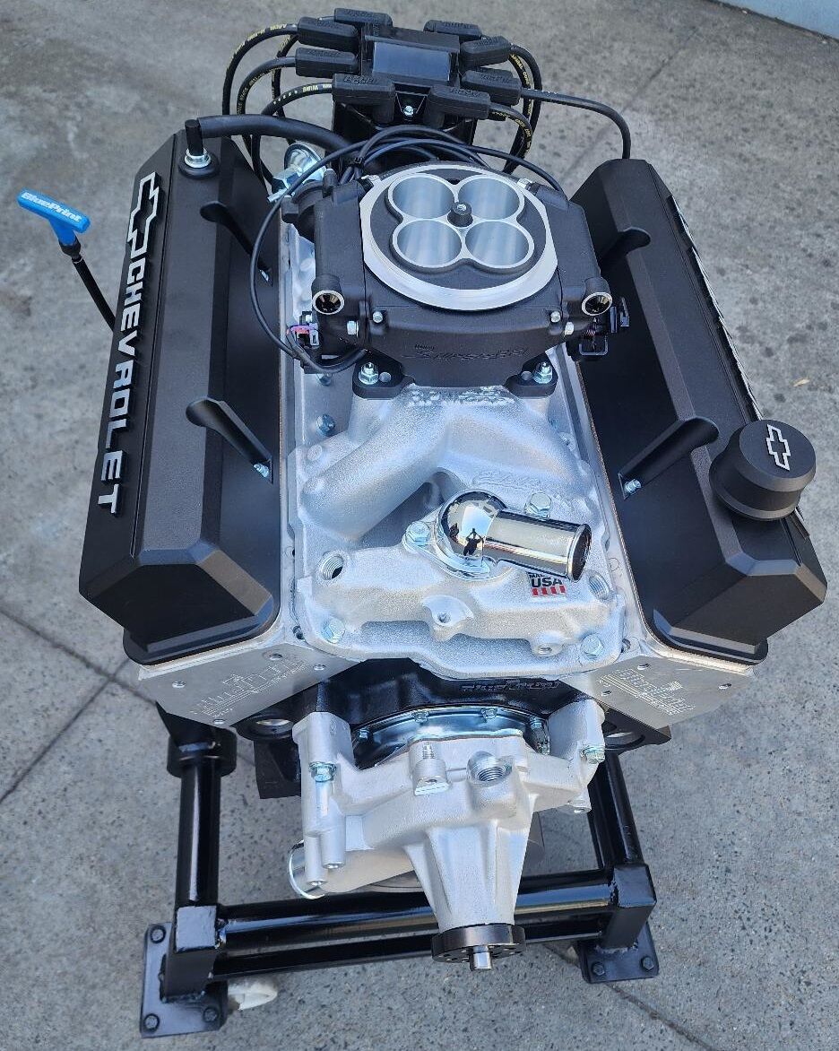 BluePrint Engines Chev 396 Small Block 485HP Stroker Crate Engine Sniper # BP3961CT-K1