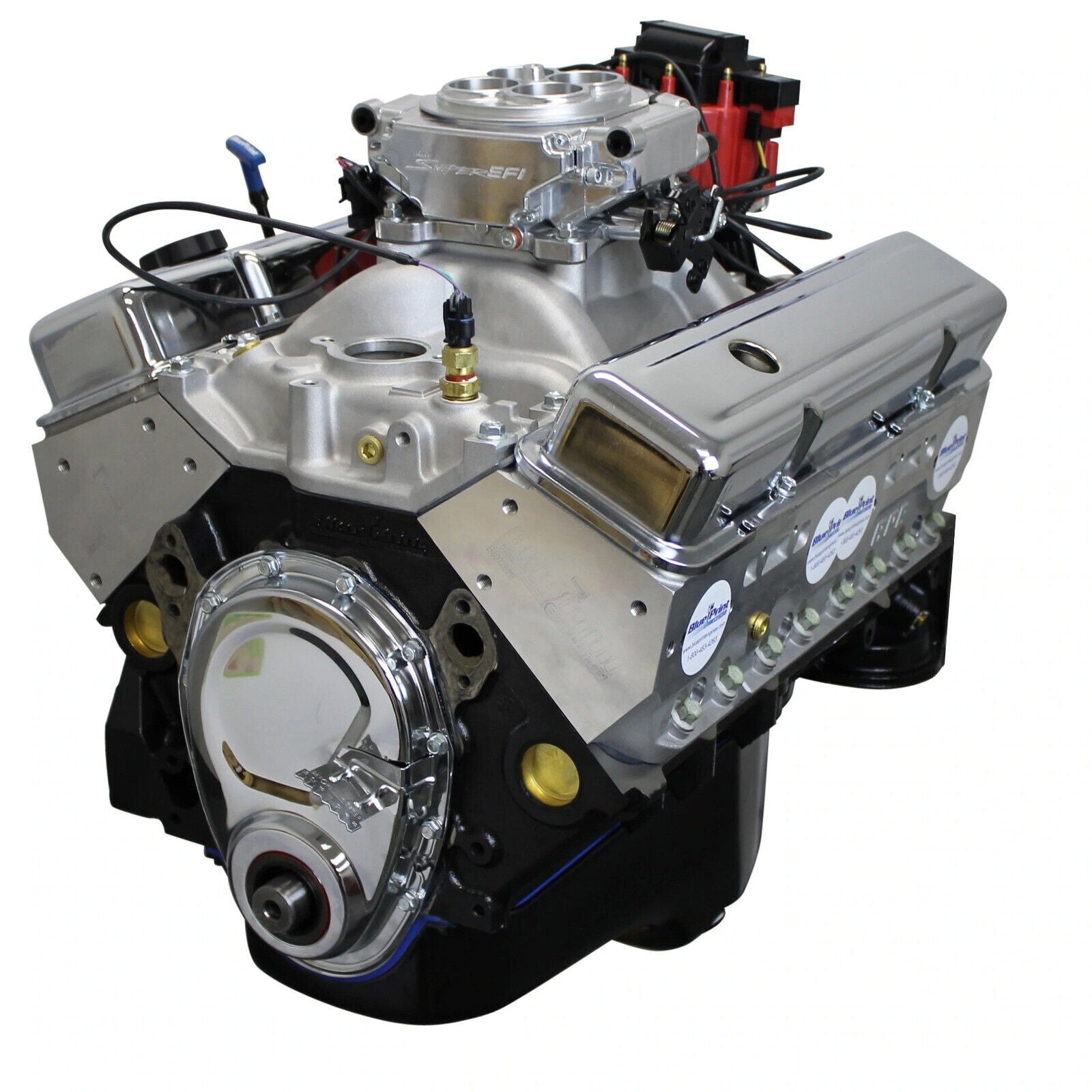 BluePrint Engines Chev 396 Stroker Crate Engine With Sniper 1 # BP3961CTF